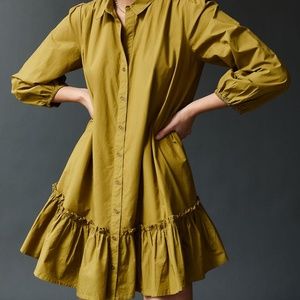 *****SOLD*****Anthropologie Shelley Flounced Tunic Dress